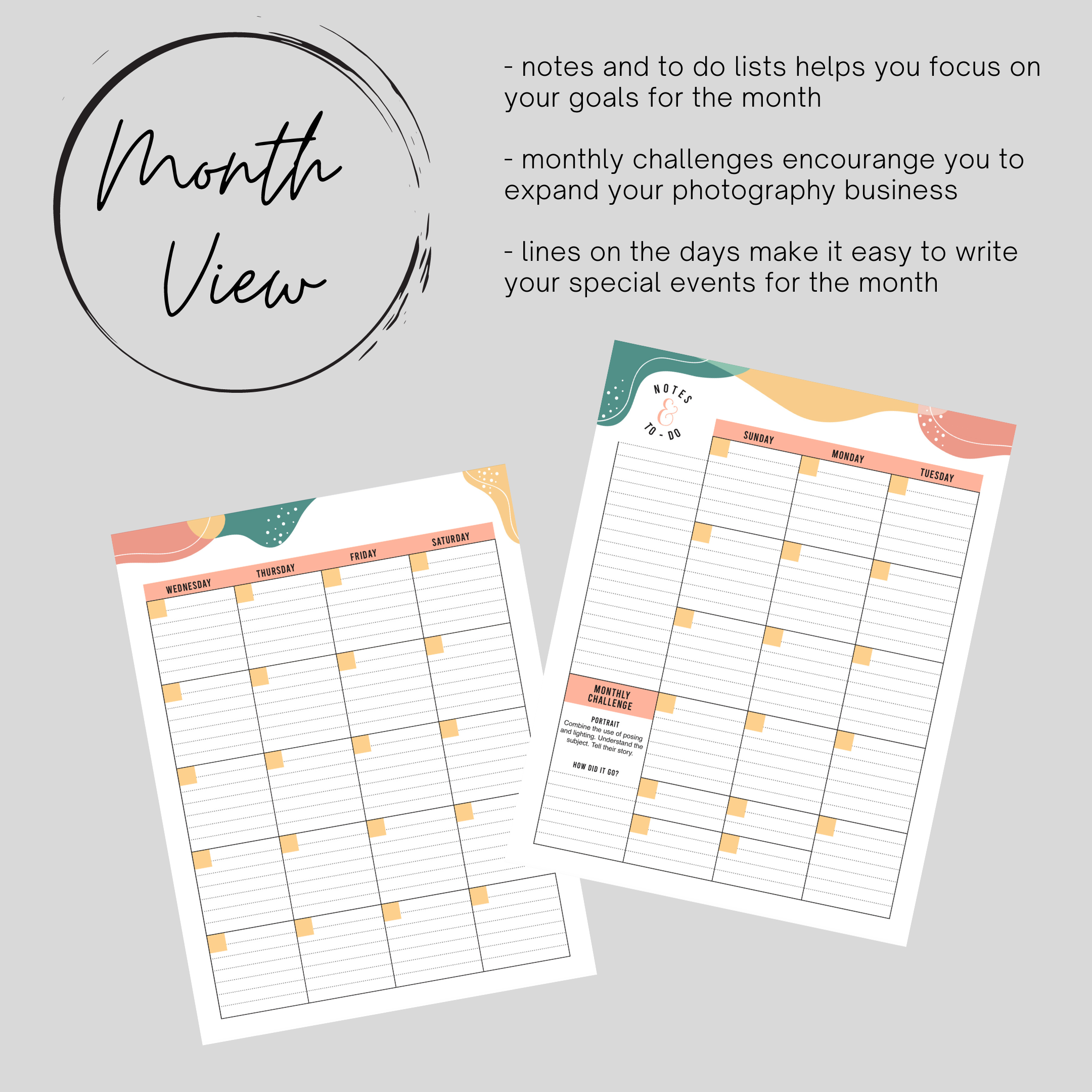 Photography Business Planner + Workbook (Digital Download) - Image 3