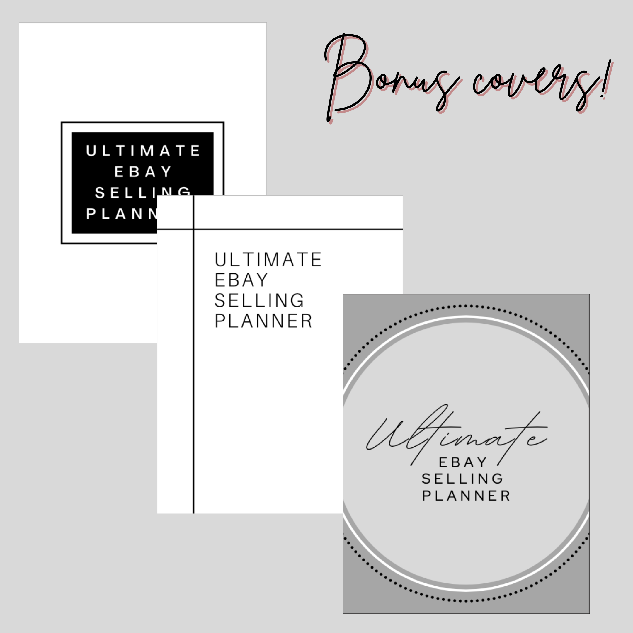 Minimalist Ultimate eBay Selling Planner + Workbook (Digital Download) - Image 7