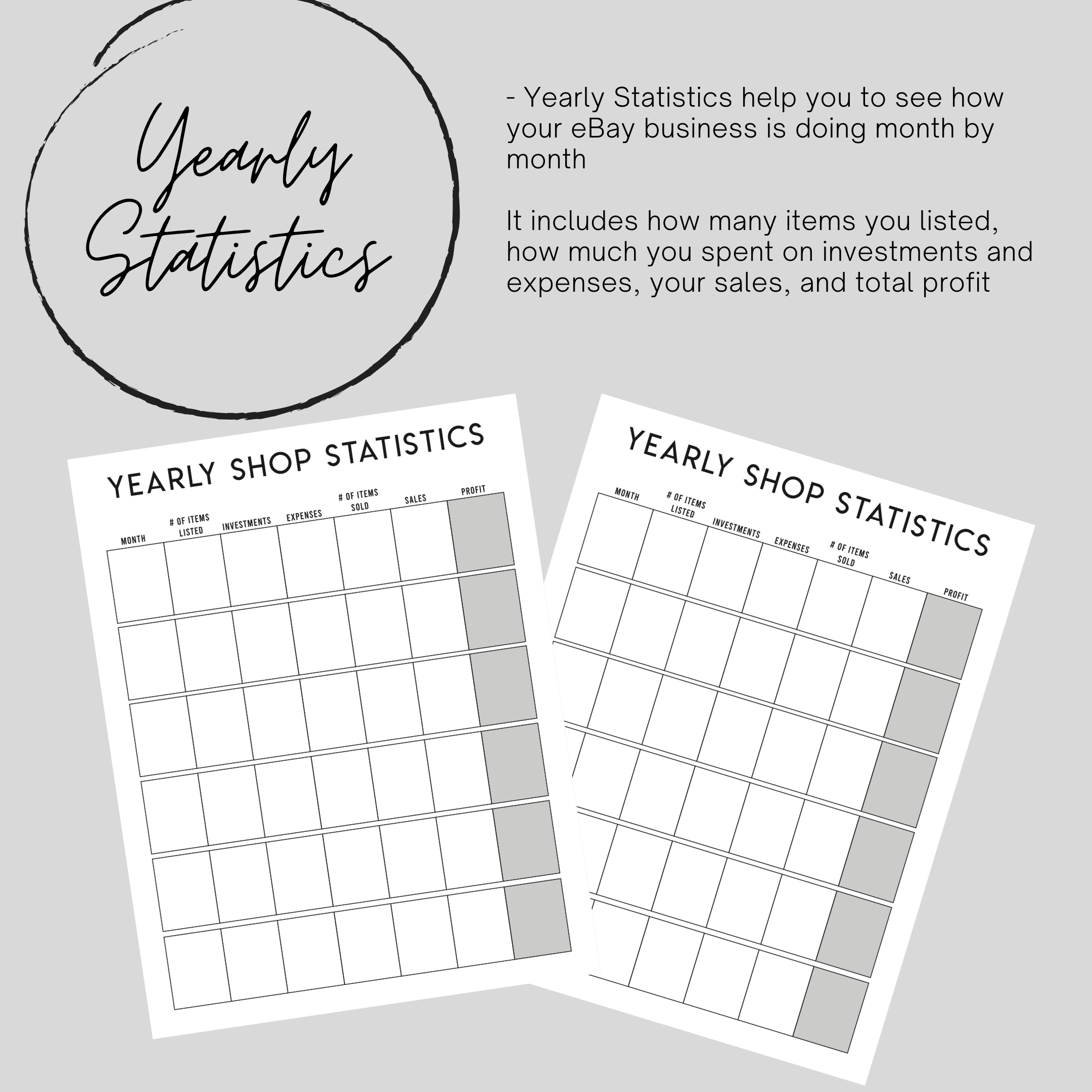 Minimalist Ultimate eBay Selling Planner + Workbook (Digital Download) - Image 3